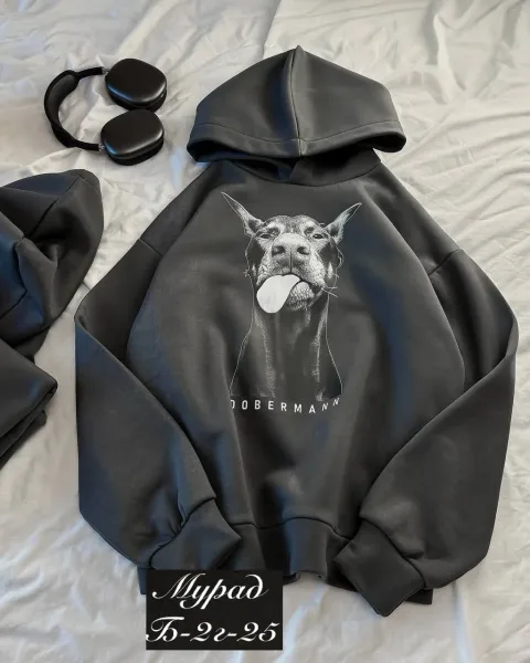 Худи DOBERMAN, флис — фото 1