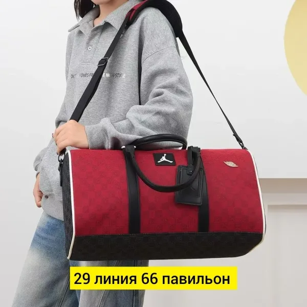 Спортивная сумка из текстильной ткани — фото 7