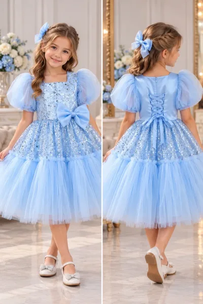 Платье из фатина — фото 3