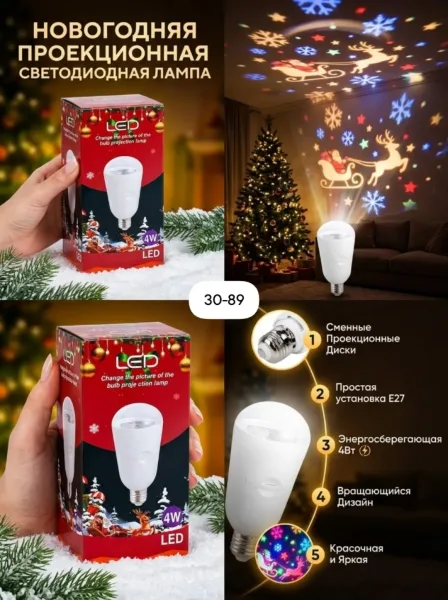 Проектор новогодний — фото 6