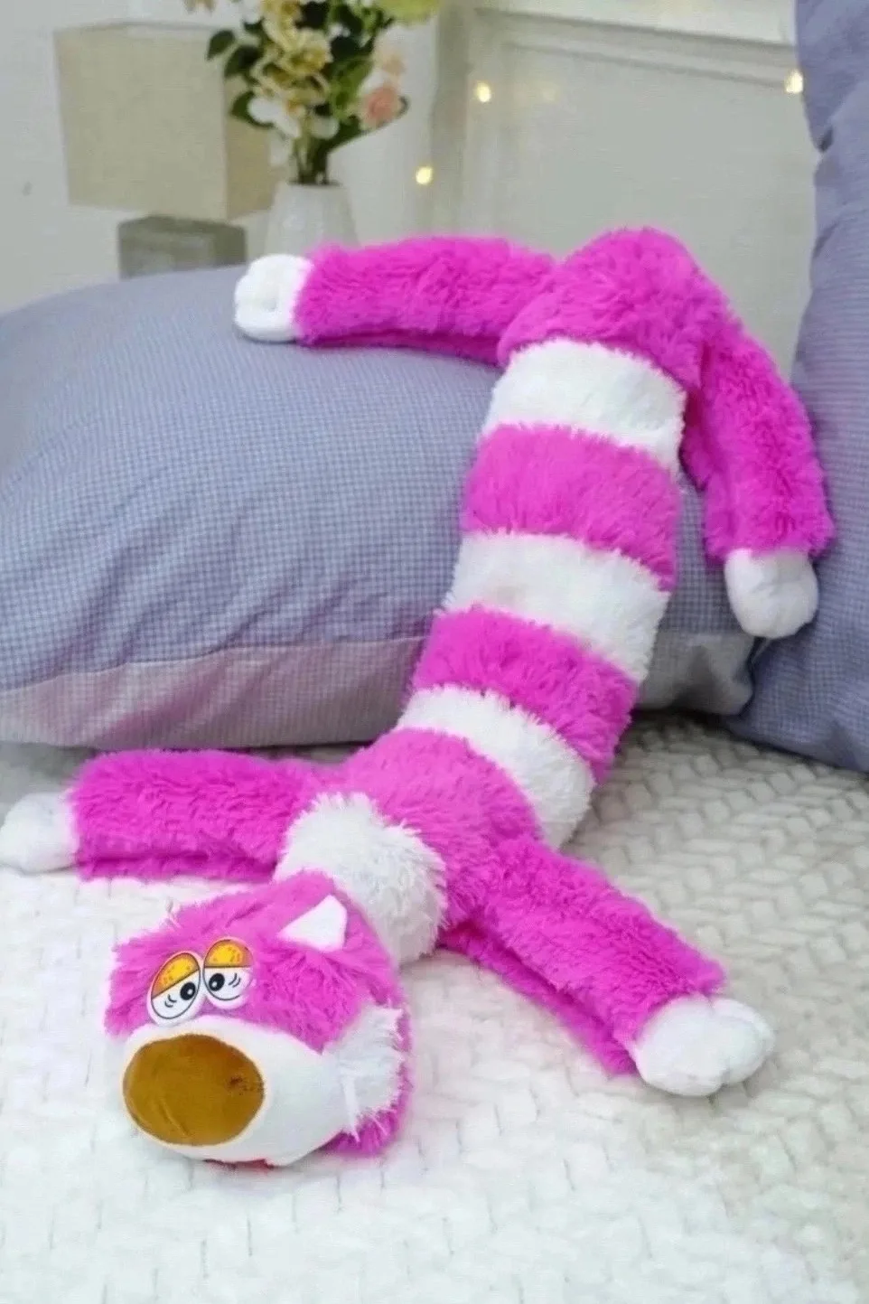 Кот-батон / Мягкая игрушка-подушка длинный кот багет — фото 1
