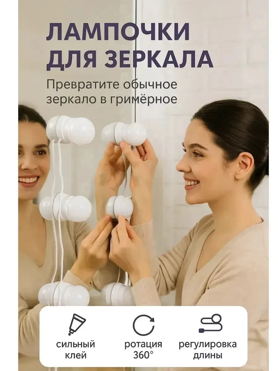 Светодиодные лампочки для зеркала — фото 3