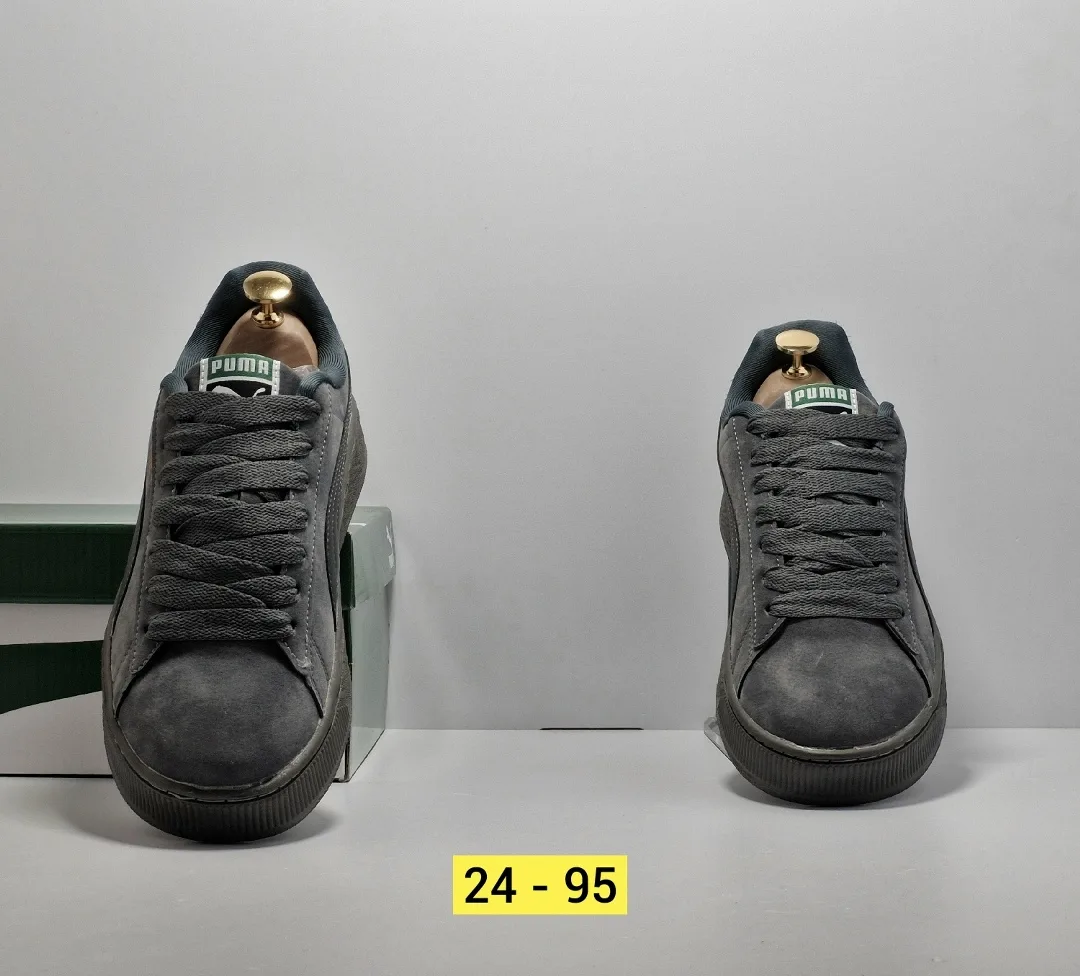 Кроссовки из замши — фото 2