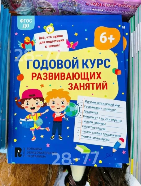 Книга Годовой курс развивающих занятий 6+ — фото 2