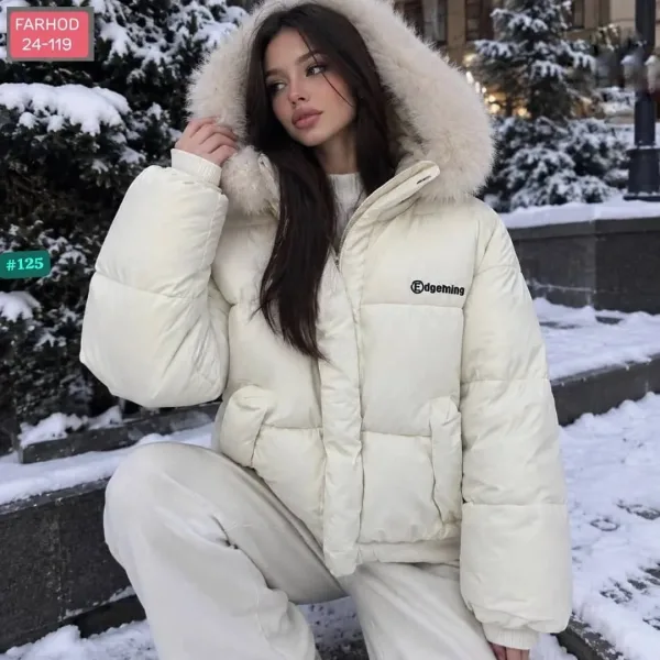 Утеплённая куртка с наполнителем холофайбер — фото 1