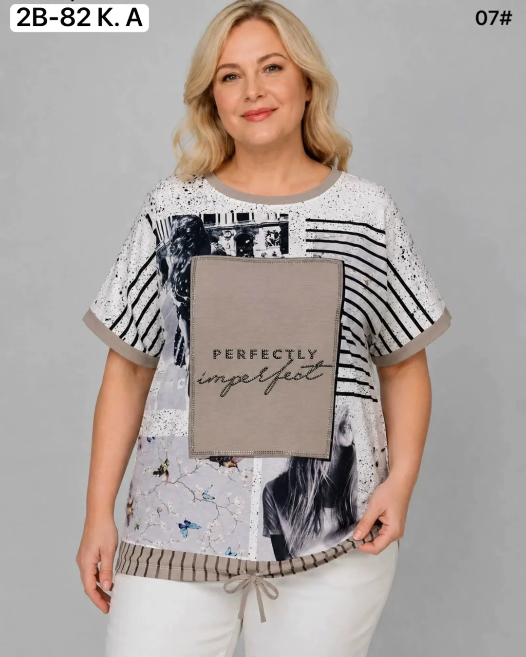 Кофта, хлопок 95 COTTON, 5 SPANDEX — фото 1