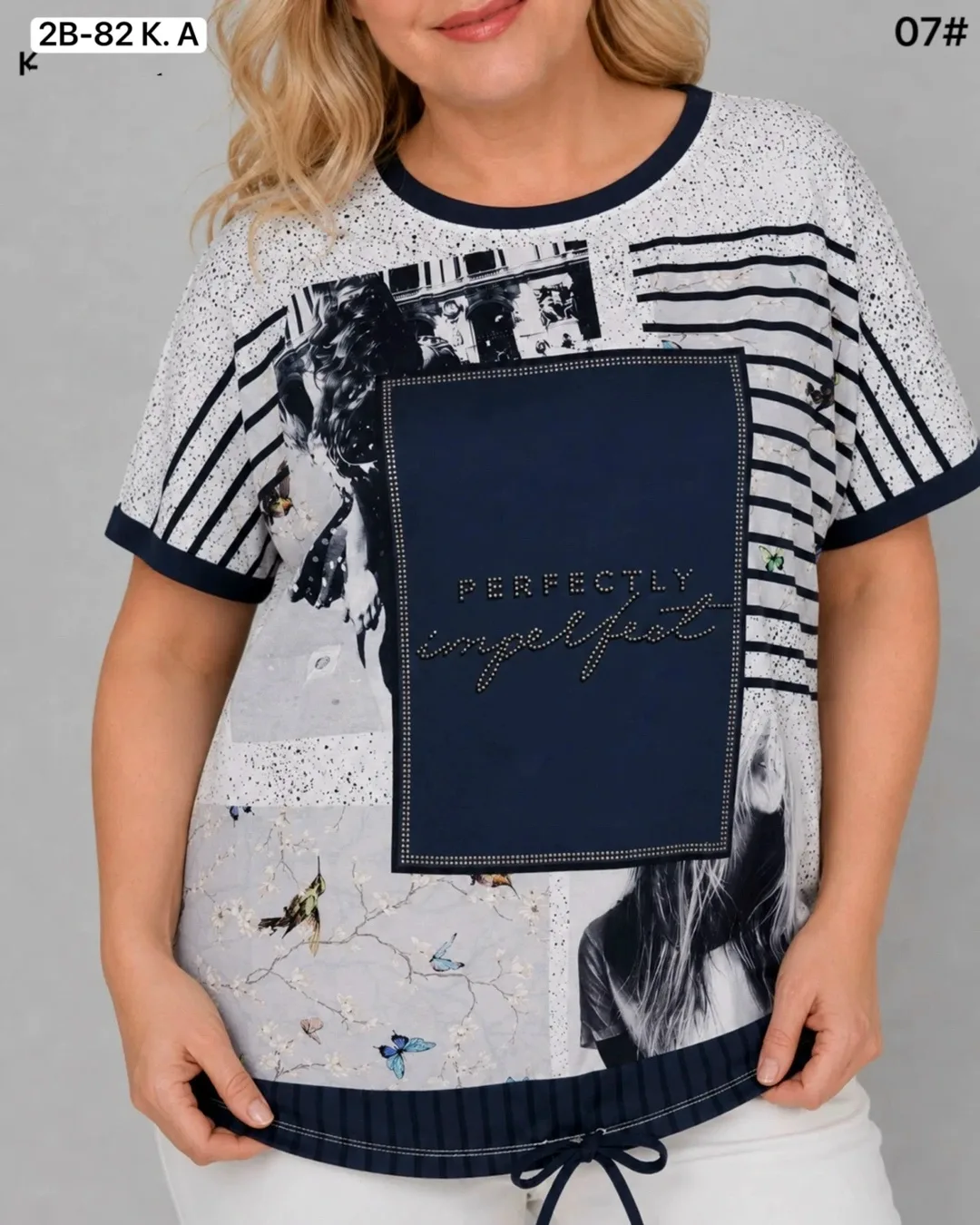 Кофта, хлопок 95 COTTON, 5 SPANDEX — фото 3