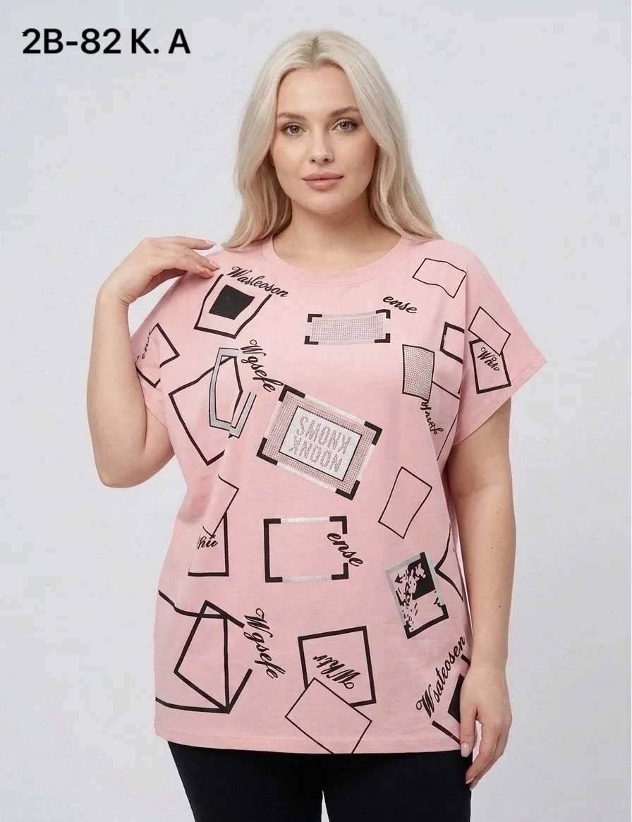 Женская футболка из 95 хлопка и 5 спандекса 95 COTTON, 5 SPANDEX — фото 5
