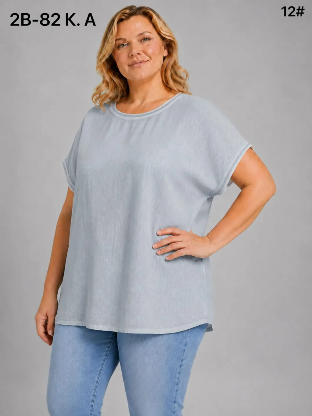 Кофта, хлопок 95 COTTON, 5 SPANDEX — фото 6