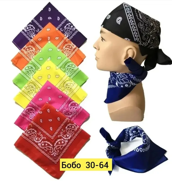 Бандана, хлопок — фото 27