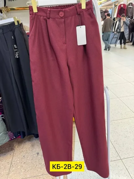 Брюки из ткани Милана — фото 2