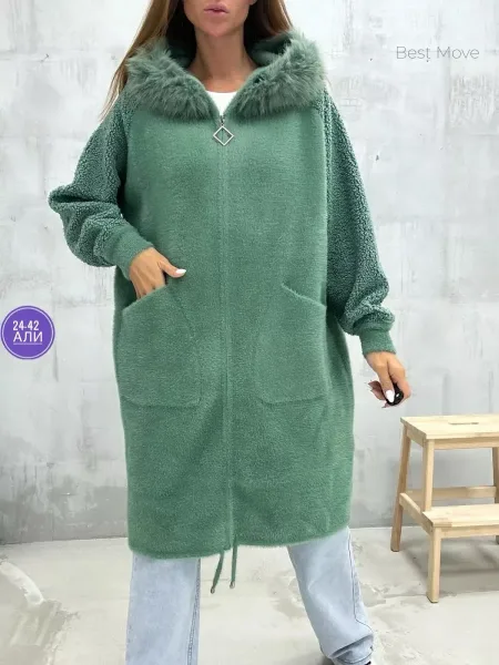 Кардиган из альпаки — фото 6