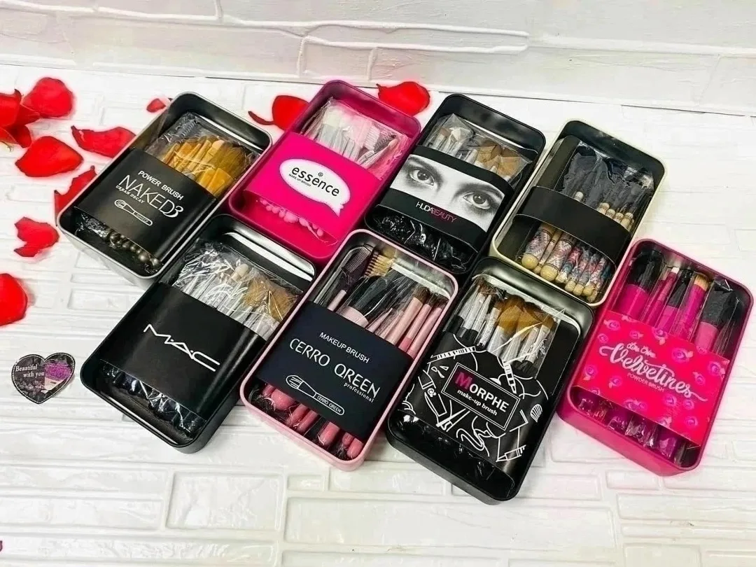 Набор из 12 кистей из высококачественного синтетического волокна для создания — фото 2