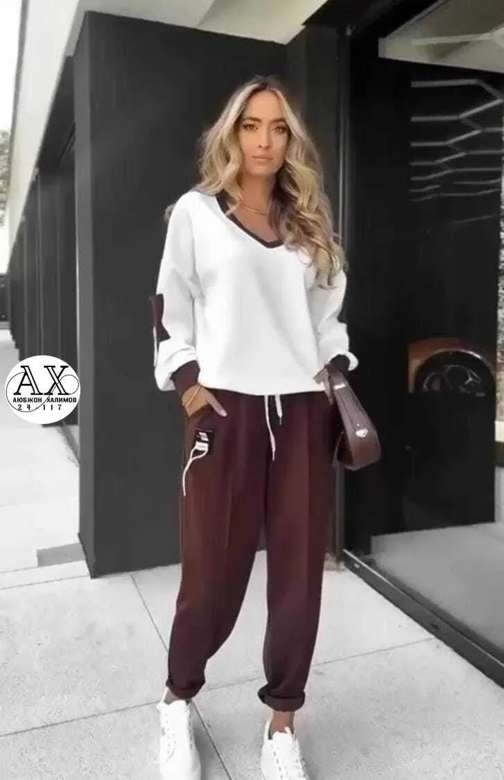 Самый модненкый шикарный костюм двойка в этом году — фото 3