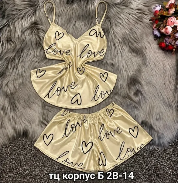 Пижама из качественного атласа — фото 5