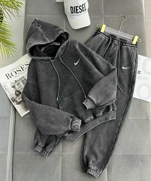 Спортивный костюм из трехнитки с начесом и подкладкой из флиса — фото 5