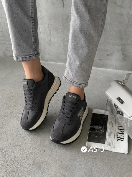 Натуральные кожаные туфли на платформе — фото 2