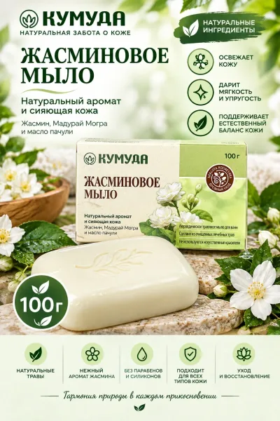 Нежный цветочный аромат жасмина