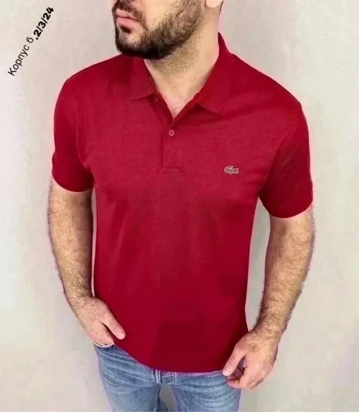 Футболка поло Lacoste — фото 6