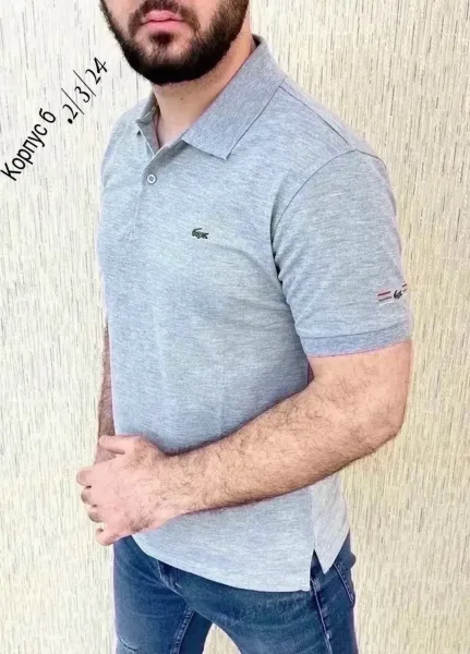 Футболка поло Lacoste — фото 9