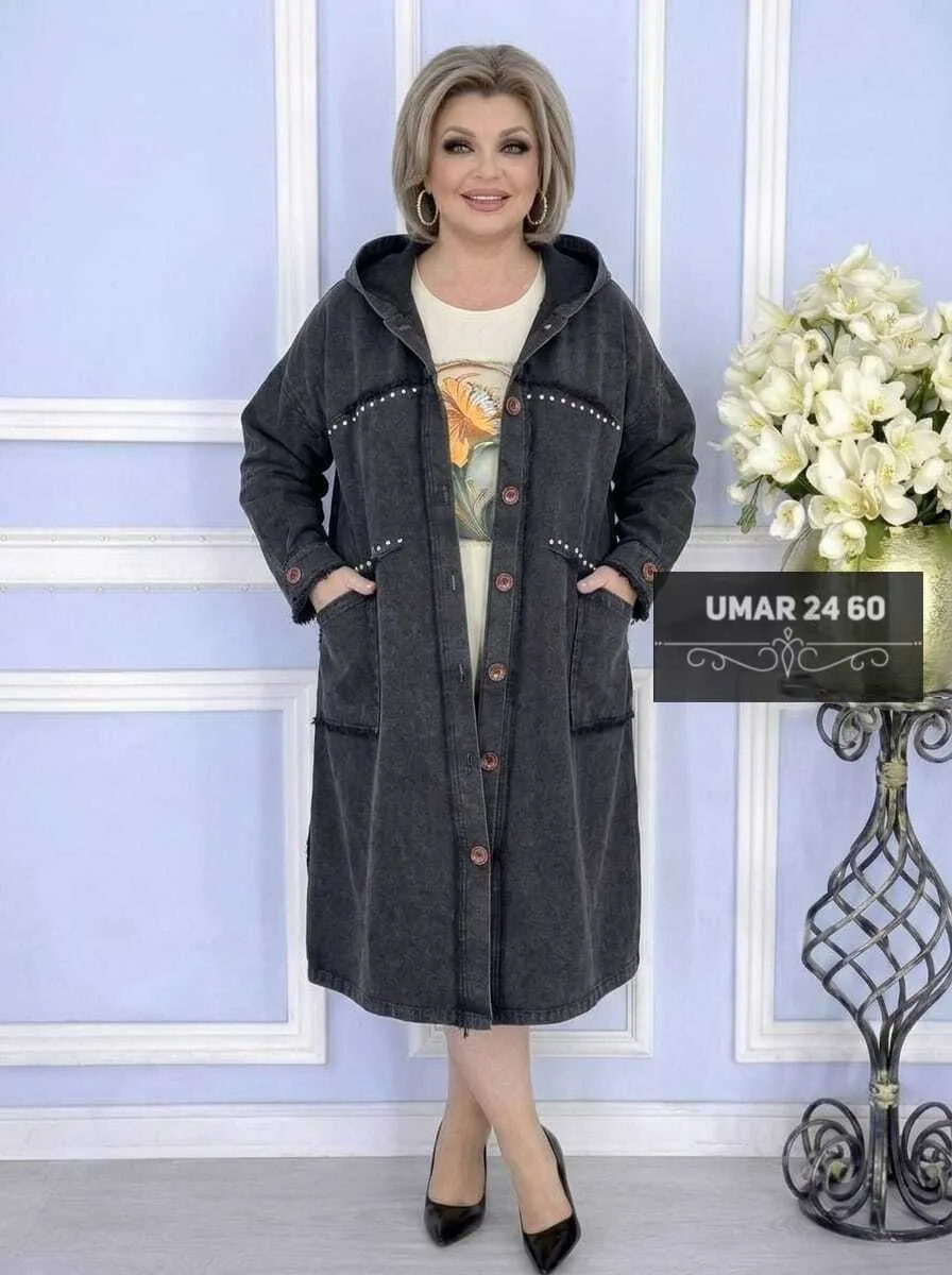 Кардиган из джинса — фото 3