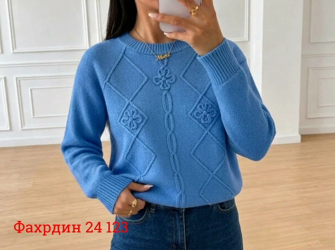 Женская кофточка из натурального кашемира — фото 2