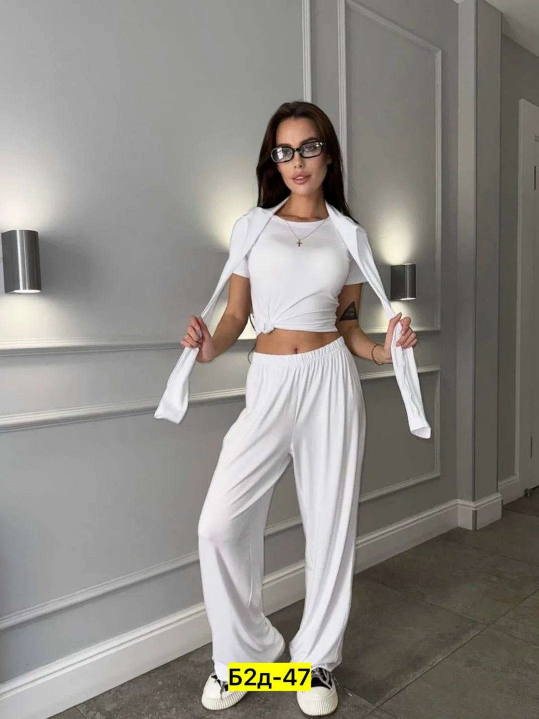 Костюм тройка из вискозы — фото 6