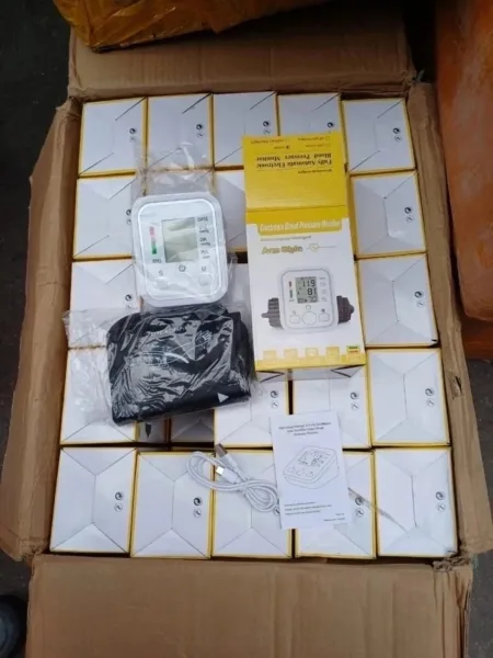 Массажер Electronic Blood Pressure Monitor Тонометр автоматический электронный — фото 6