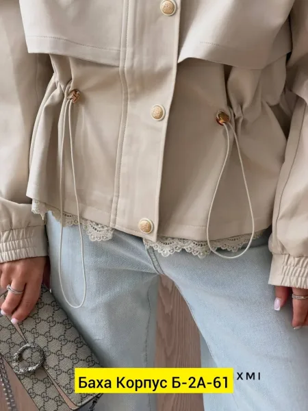 Куртка женская тканевая — фото 4