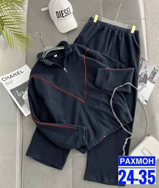 Костюм мужской из двухстороннего мелкого флиса — фото 3