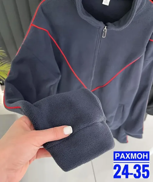 Костюм мужской из двухстороннего мелкого флиса — фото 5