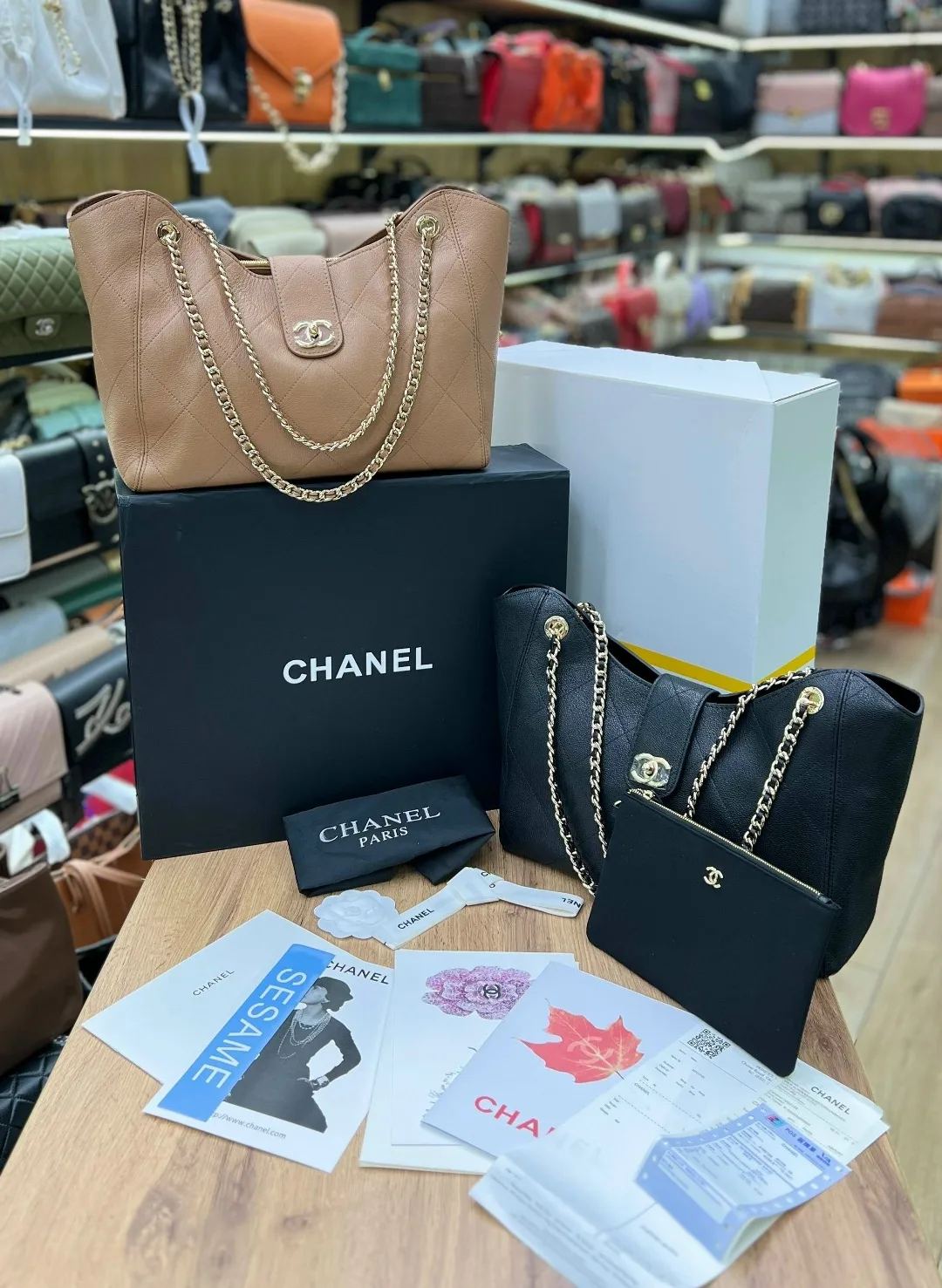 CHANEL Сумка кожа натуральная ЛЮКС — фото 28