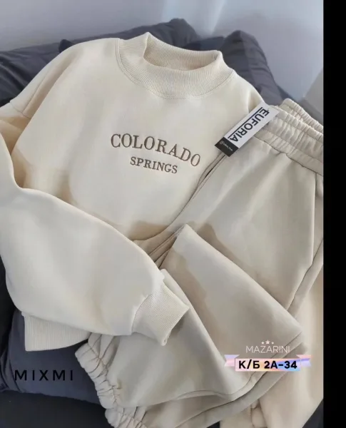 Кеды Colorado Springs с вышивкой, материал — турецкая трёх нитка — фото 1