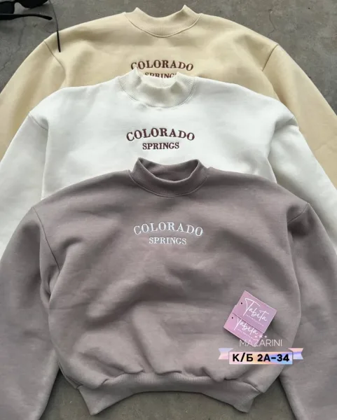 Кеды Colorado Springs с вышивкой, материал — турецкая трёх нитка — фото 5