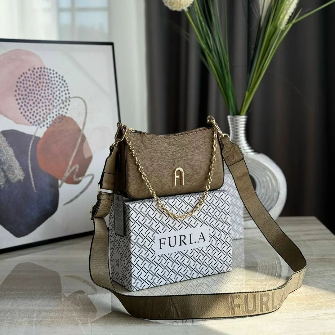FURLA сумка из натуральной кожи — фото 3