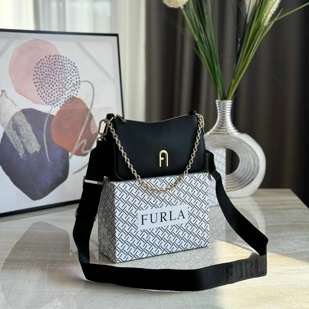 FURLA сумка из натуральной кожи — фото 4