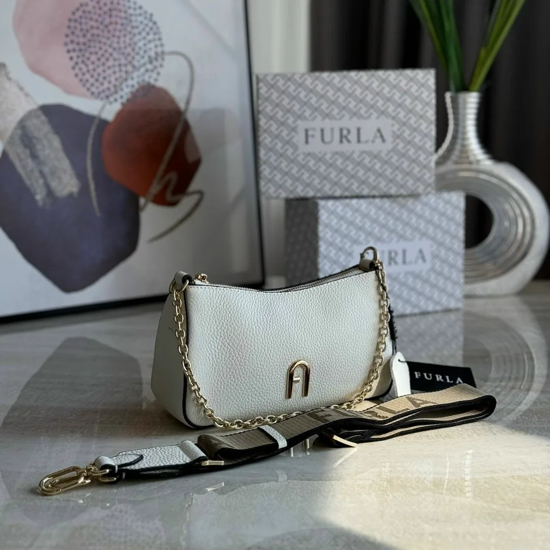 FURLA сумка из натуральной кожи — фото 5