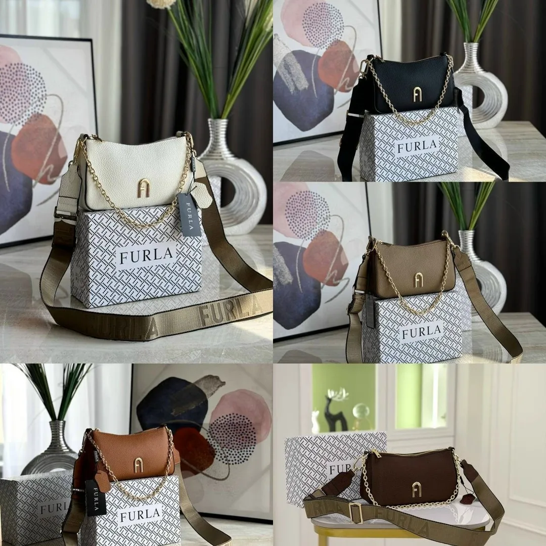 FURLA сумка из натуральной кожи — фото 6