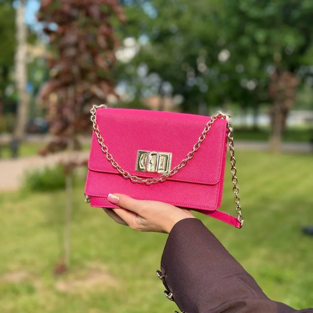 FURLA сумка натуральная кожа — фото 7