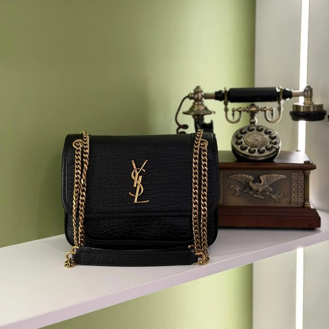 YSL сумка натуральная кожа — фото 3