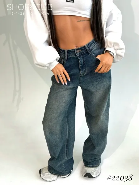 Удобные джинсы из мягкого DENIM с эластичным составом — фото 4