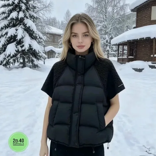 Жилет хлопок — фото 16