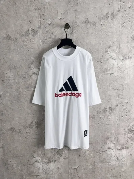 Футболка с совместной символикой BALENCIAGA ADIDAS — фото 6