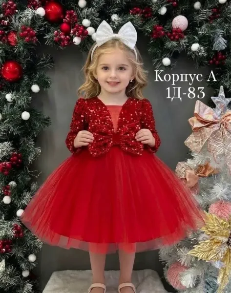 Новогоднее платье — фото 11
