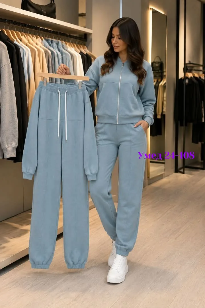 Костюм-двойка из мягкого флиса — фото 2