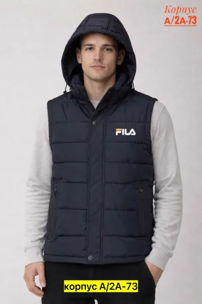 Мужской жилет из холлофайбера — фото 9