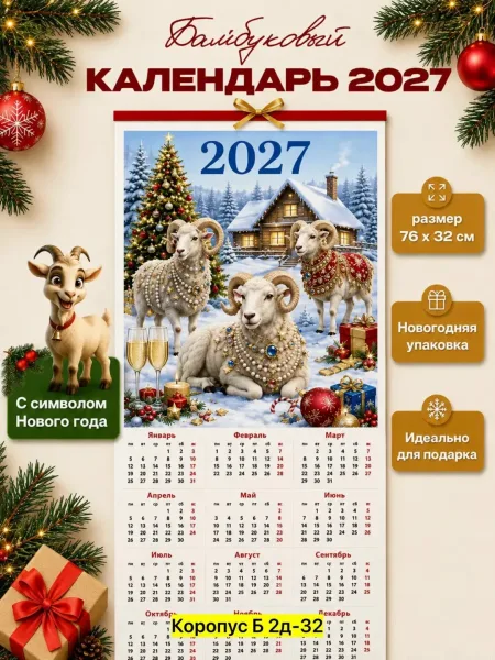 Деревянная настенная игрушка из березы с символом года — фото 2