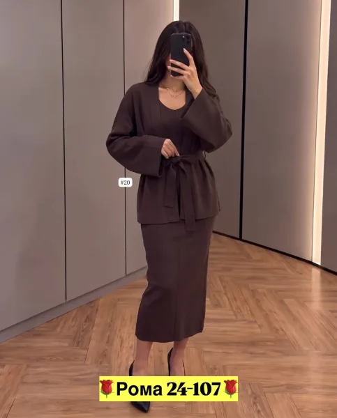Платье кашемировая лапша — фото 3