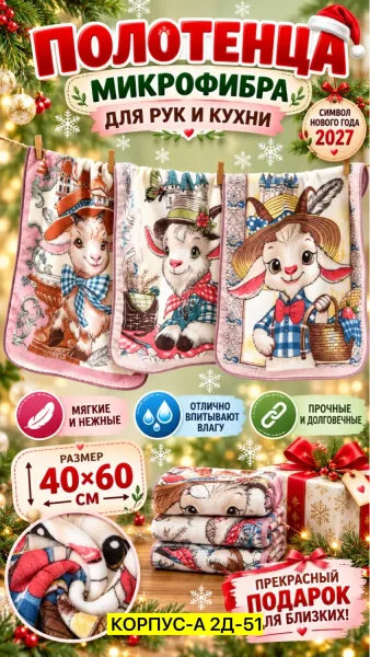 Мягкое полотенце из хлопка — фото 4