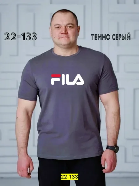 Мужская футболка из качественного хлопка — фото 4